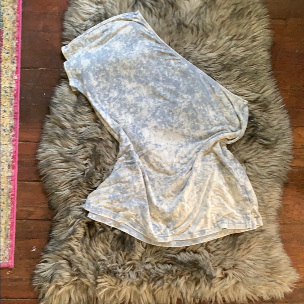 ♡ACID WASH ONE SHOULDER TOP♡